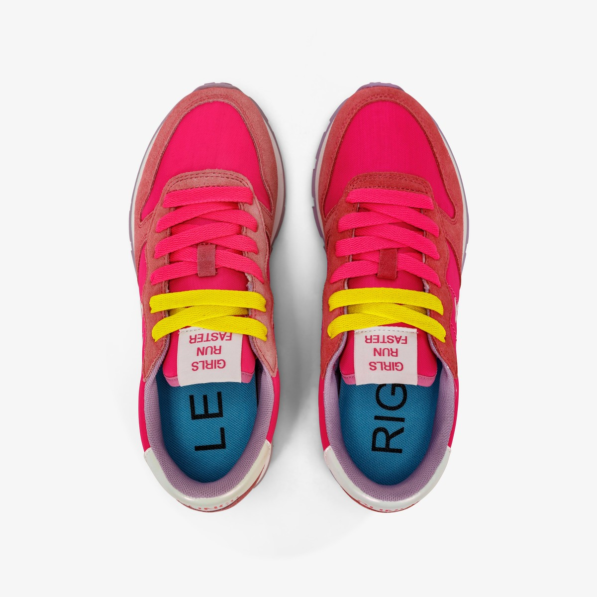 SCARPE SUN68 ALLY SOLID NYLON FUXIA
