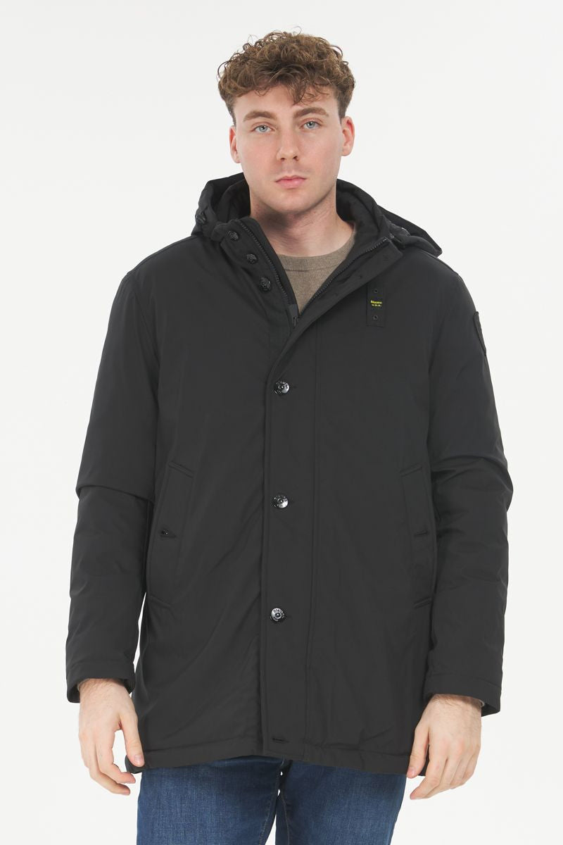 PIUMINO LUNGO BLAUER CHESTER TRENCH NEOPRENE INT PIUMA