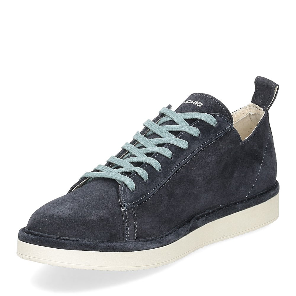 SCARPE PANCHIC P01 LACE-UP SUEDE BLU NOTTE