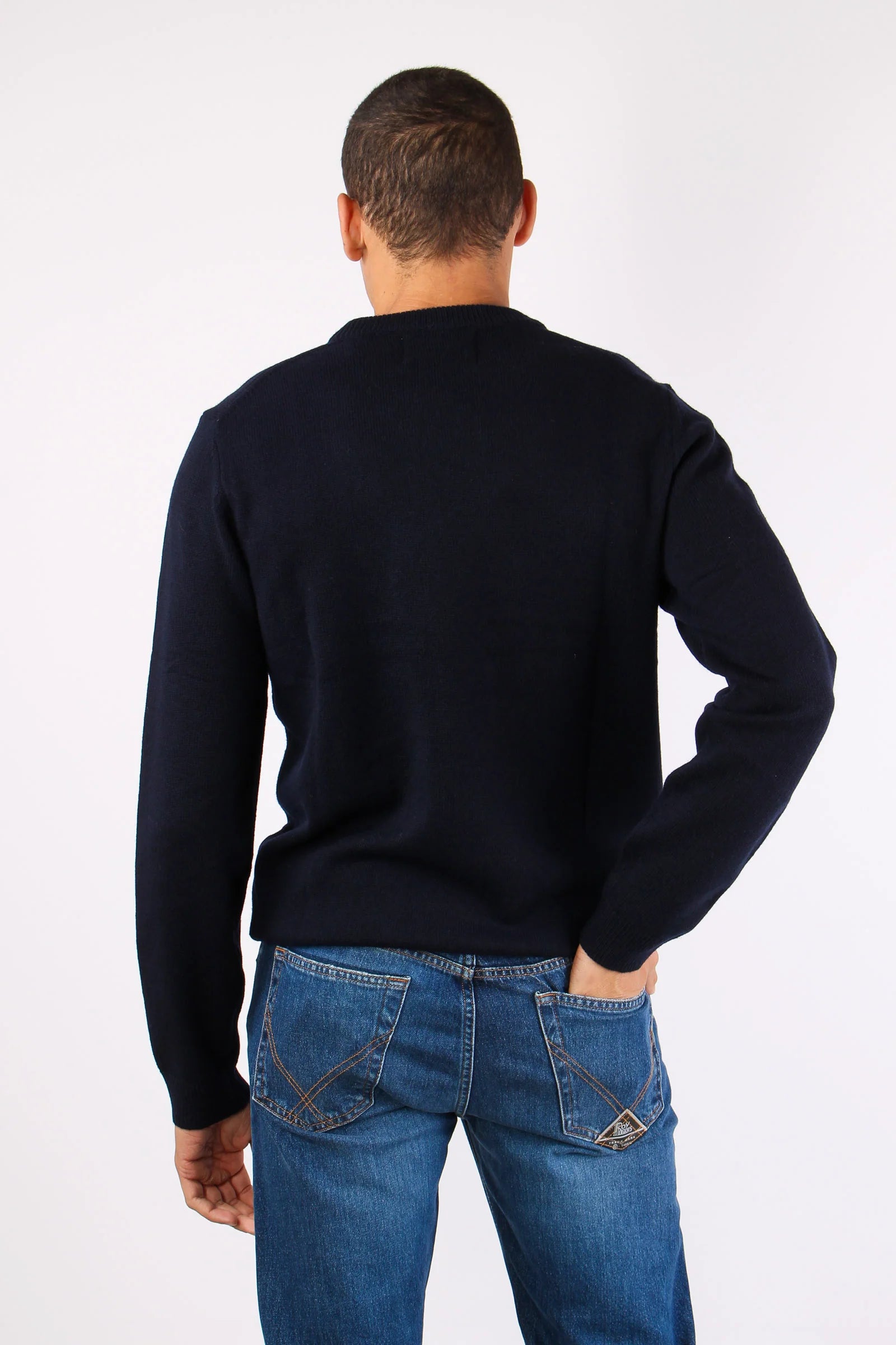 MAGLIONE SUN68 X PEANUTS GIROCOLLO SNOOPY ON CHEST LANA