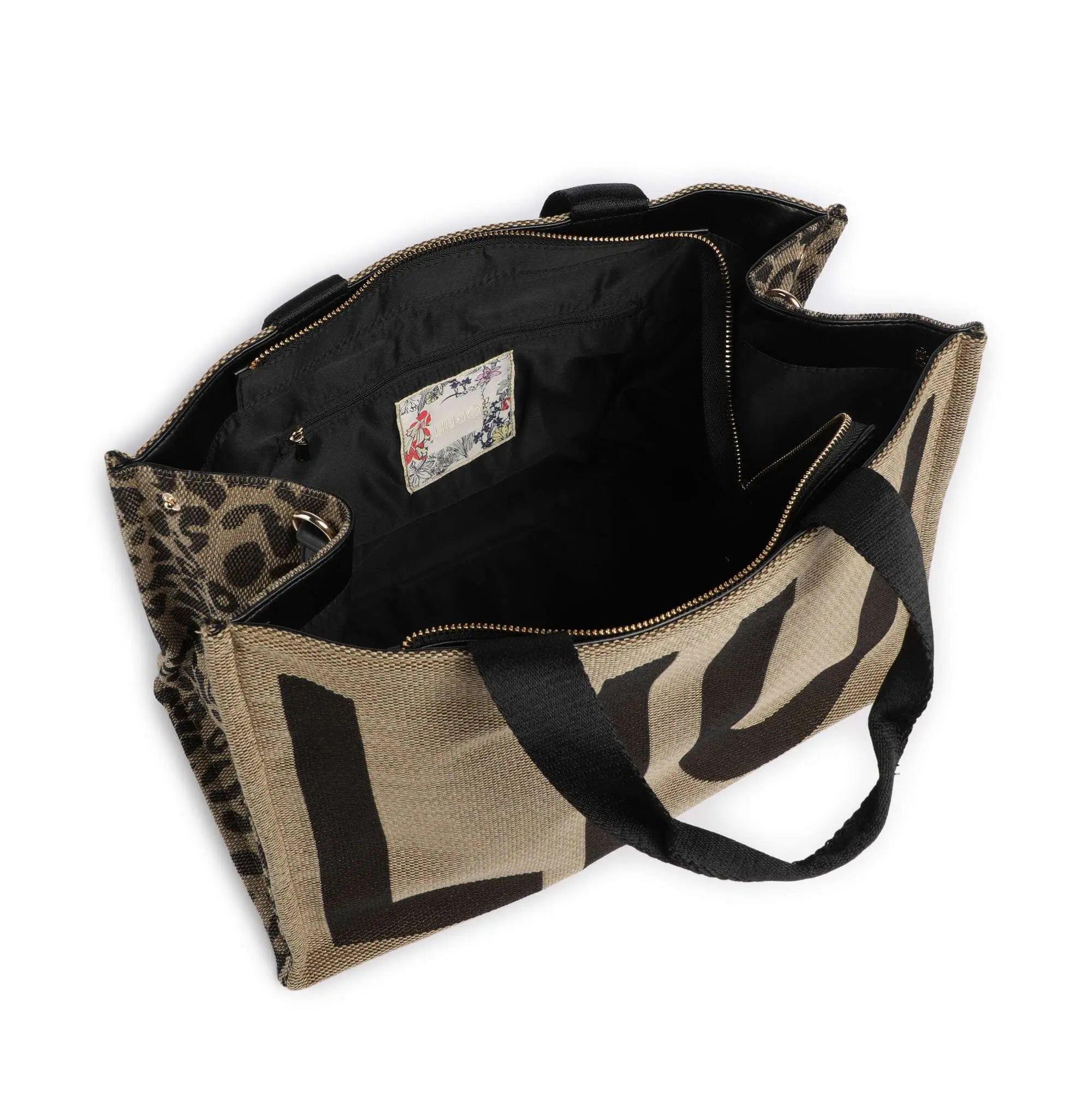 BORSA LIUJO LOGO ANIMALIER