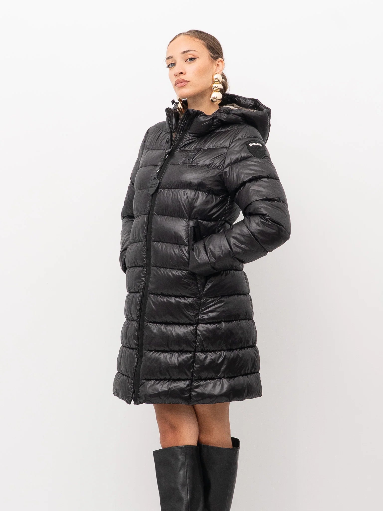 PIUMINO LUNGO BLAUER ADELAIDE INT. SORONA