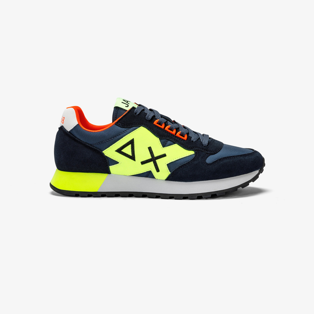 SCARPE SUN68 JAKI FLUO NAVY BLU