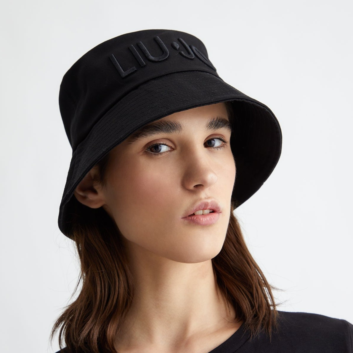 CAPPELLO LIUJO CLOCHE LOGO STAMPATO