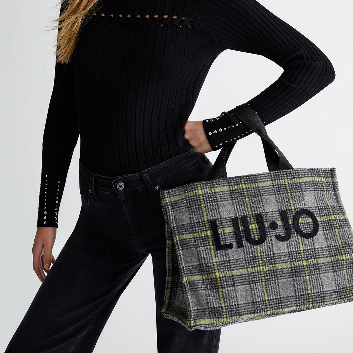 BORSA LIUJO TOTE SHEEP MATALLIZZATO