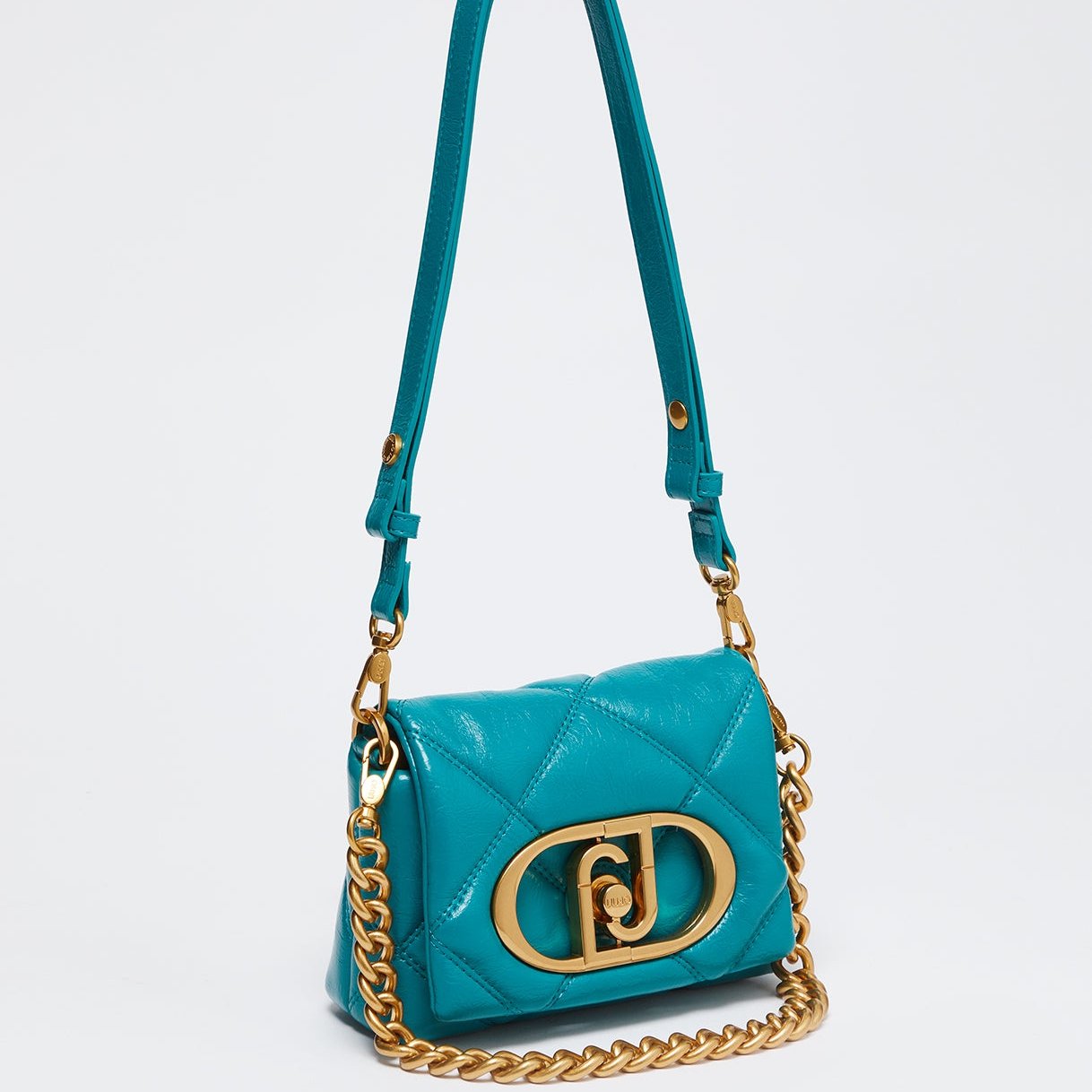 BORSA LIUJO LAPUFFY S PETIT MATELASSÈ VEINS EDITION