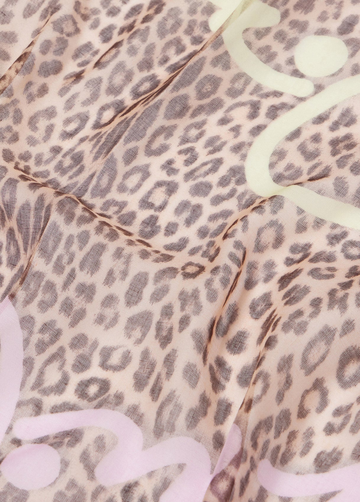 FOULARD LIUJO LEOPARD 120X120