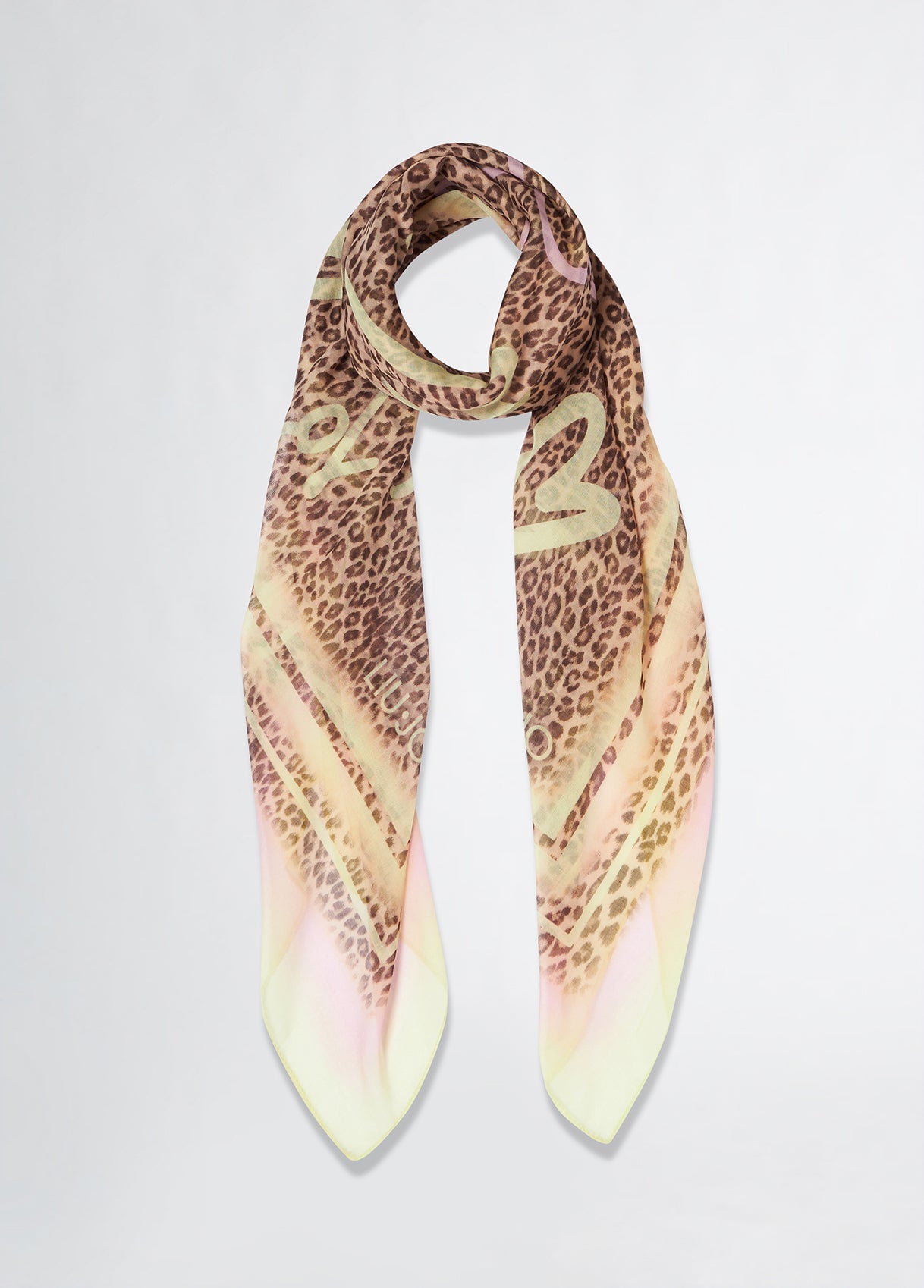 FOULARD LIUJO LEOPARD 120X120