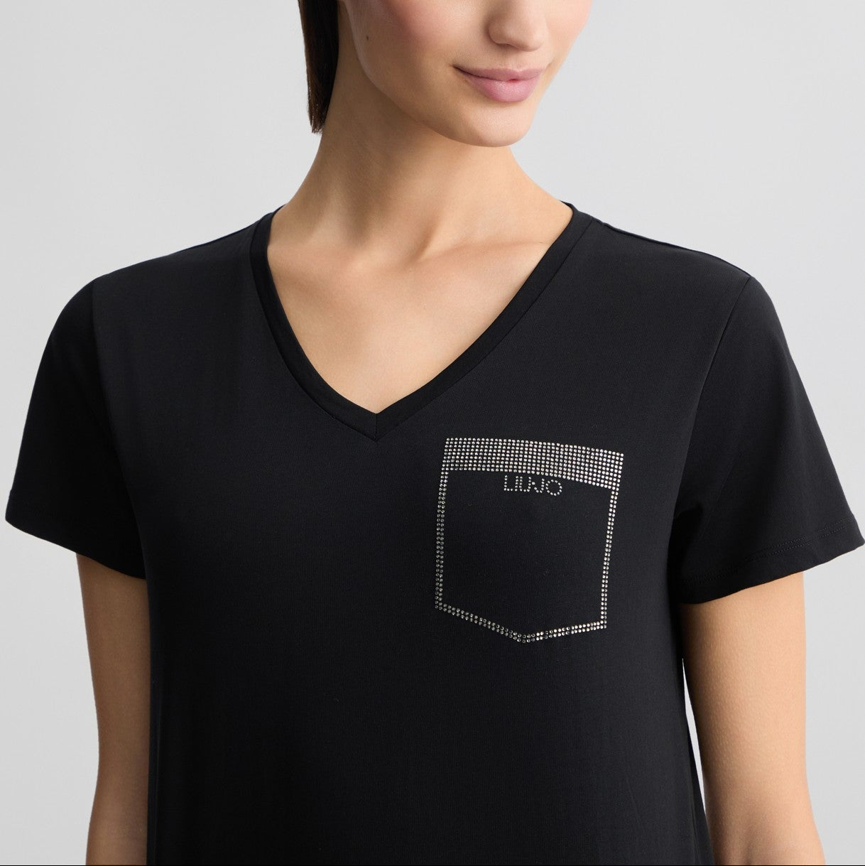 TSHIRT LIUJO TASCHINO MC