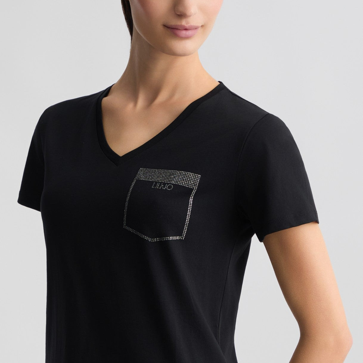 TSHIRT LIUJO TASCHINO MC