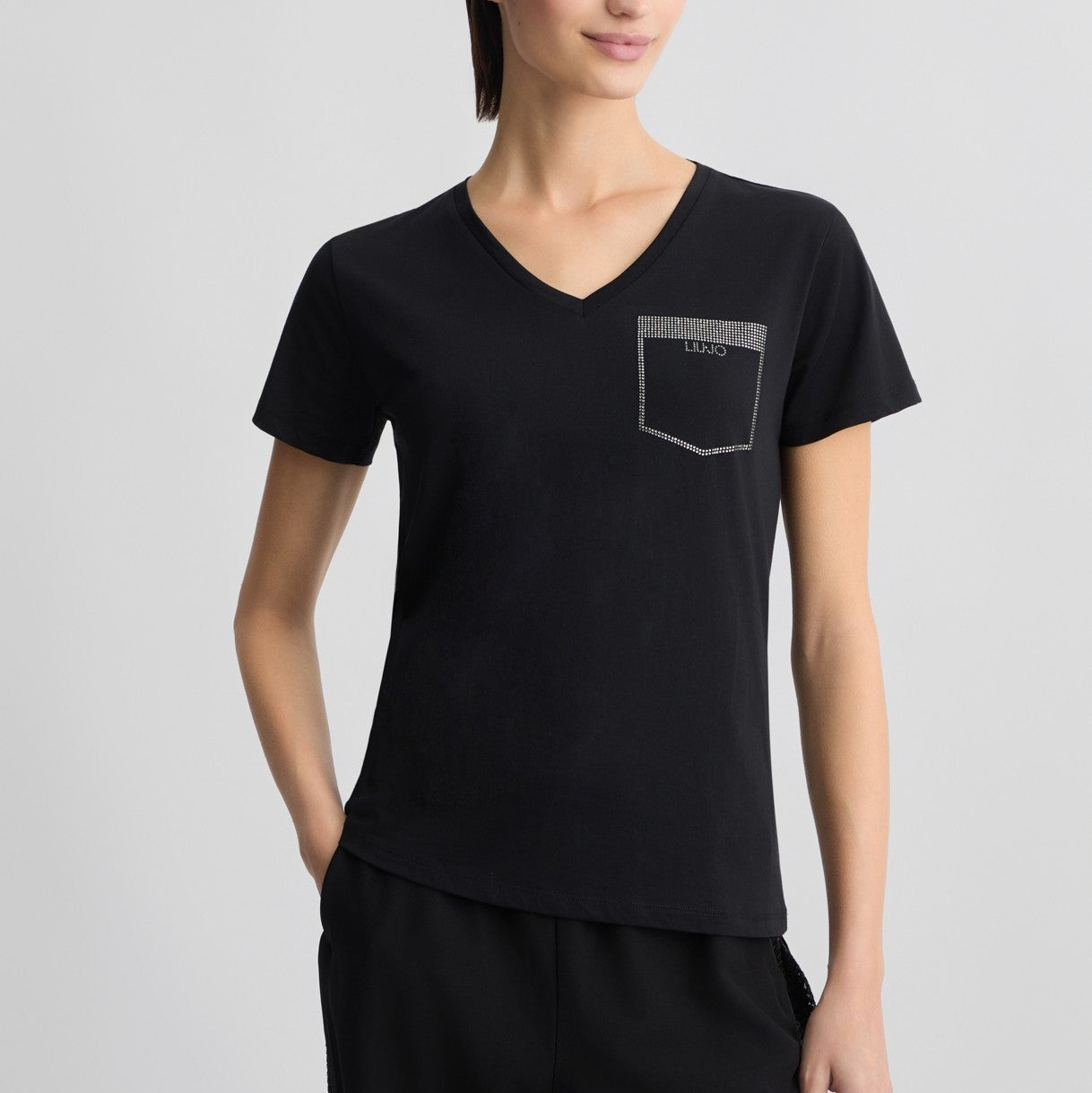 TSHIRT LIUJO TASCHINO MC