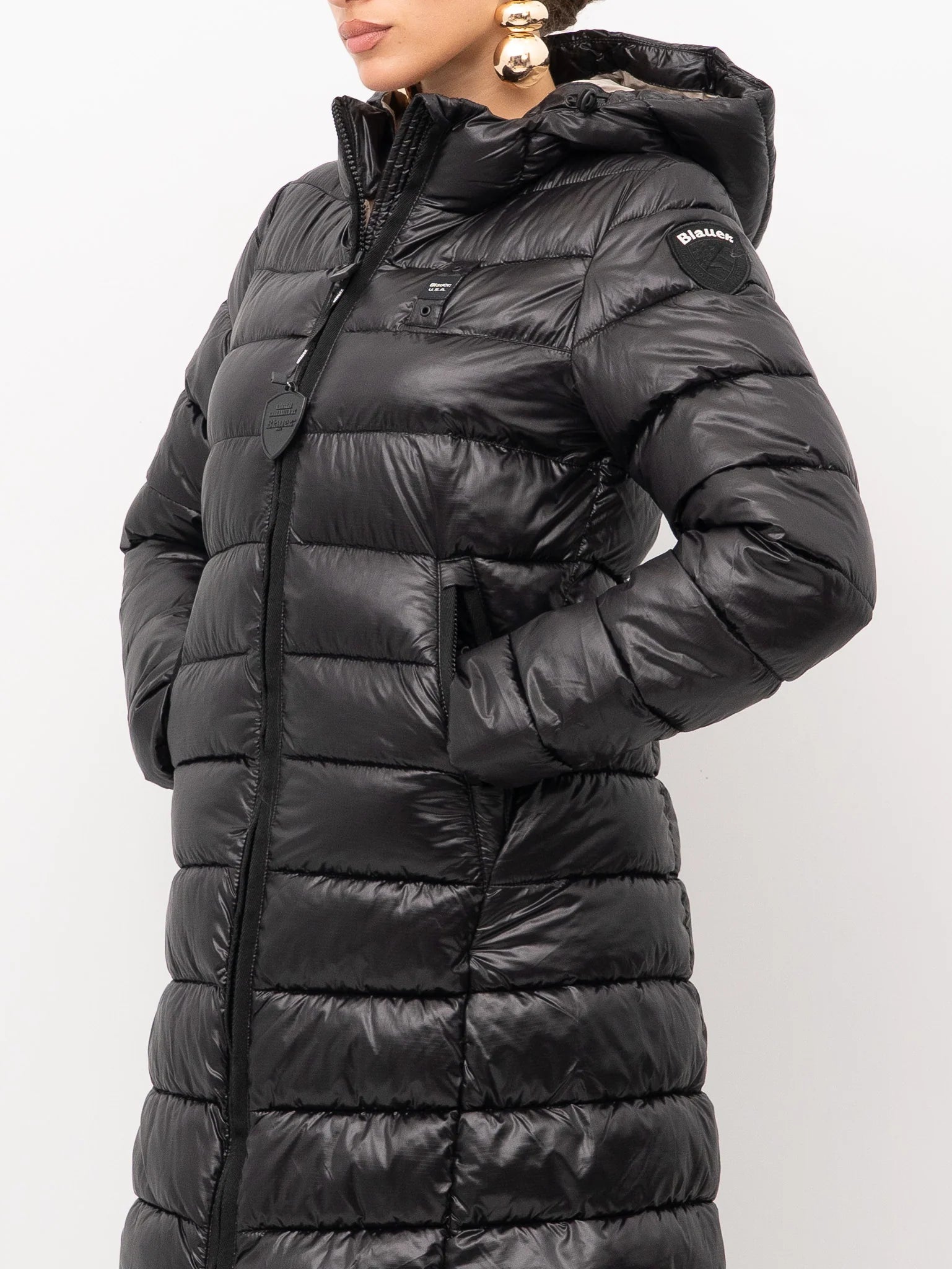 PIUMINO LUNGO BLAUER ADELAIDE INT. SORONA