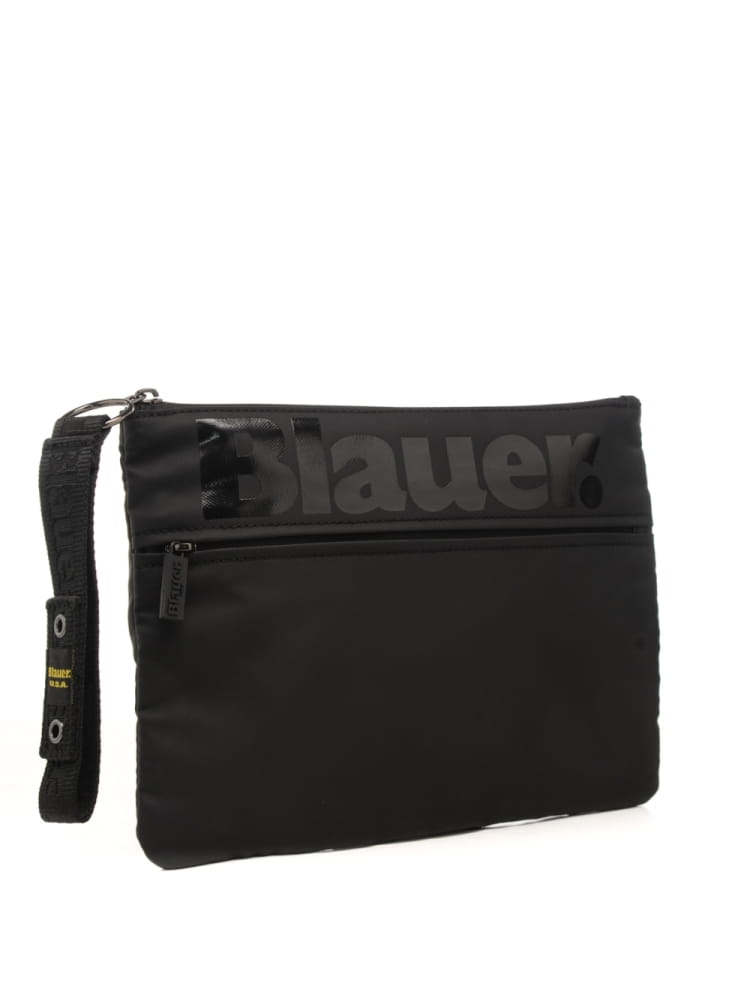 POCHETTE BLAUER CLUTCH CONEY A MANO CORDURA 20X28
