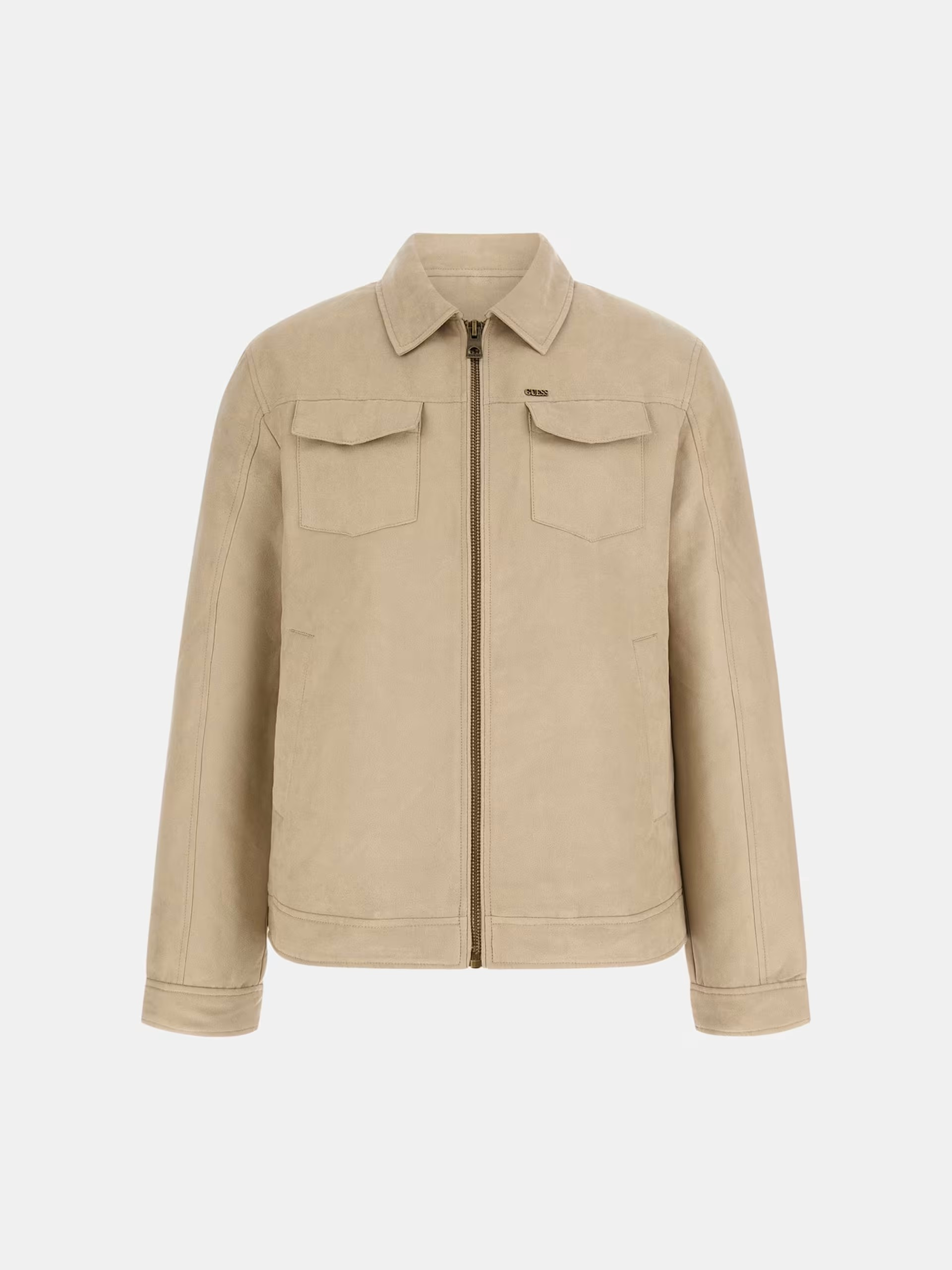 GIACCA GUESS SUEDE TRUCKER