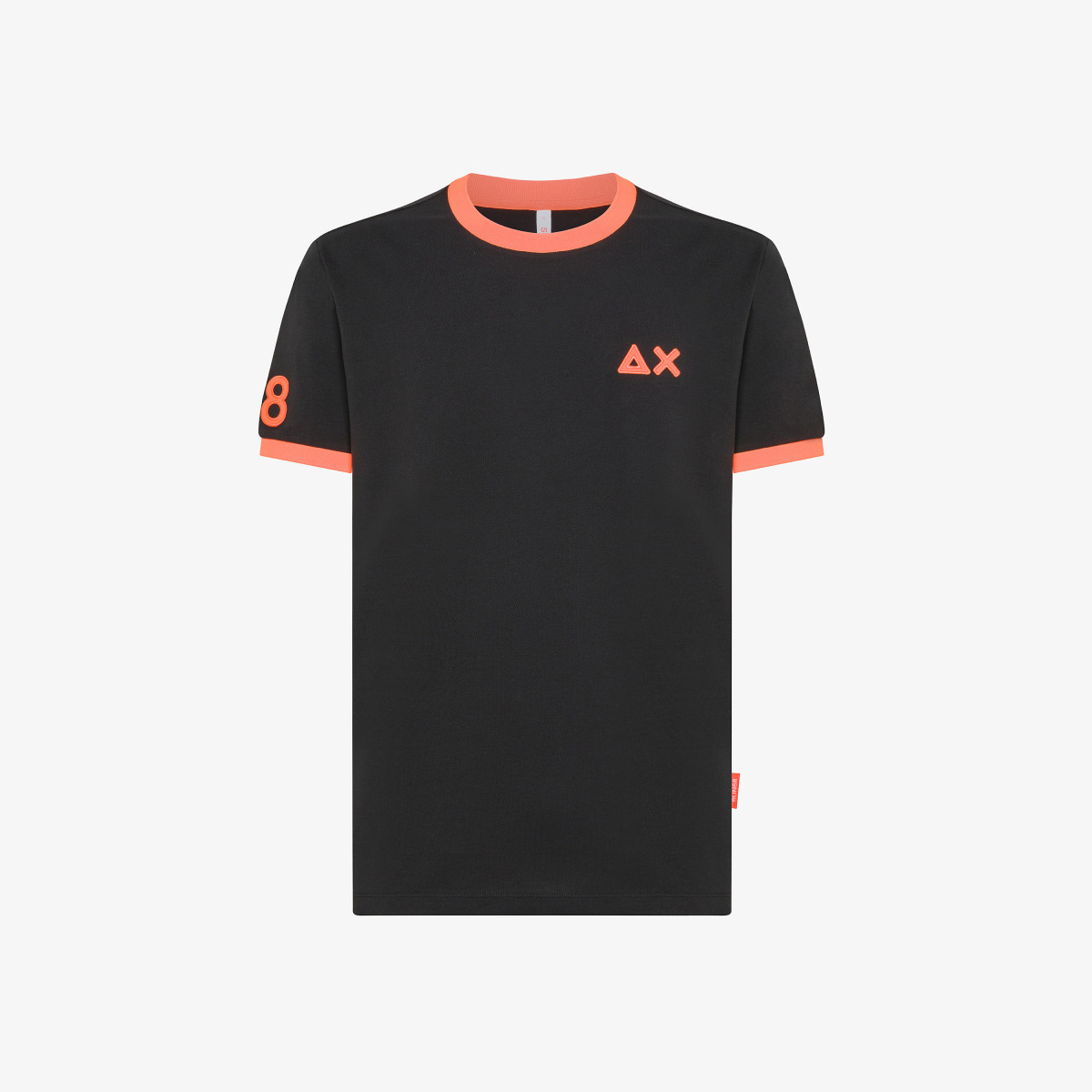 TSHIRT SUN68 PE LOGO FLUO
