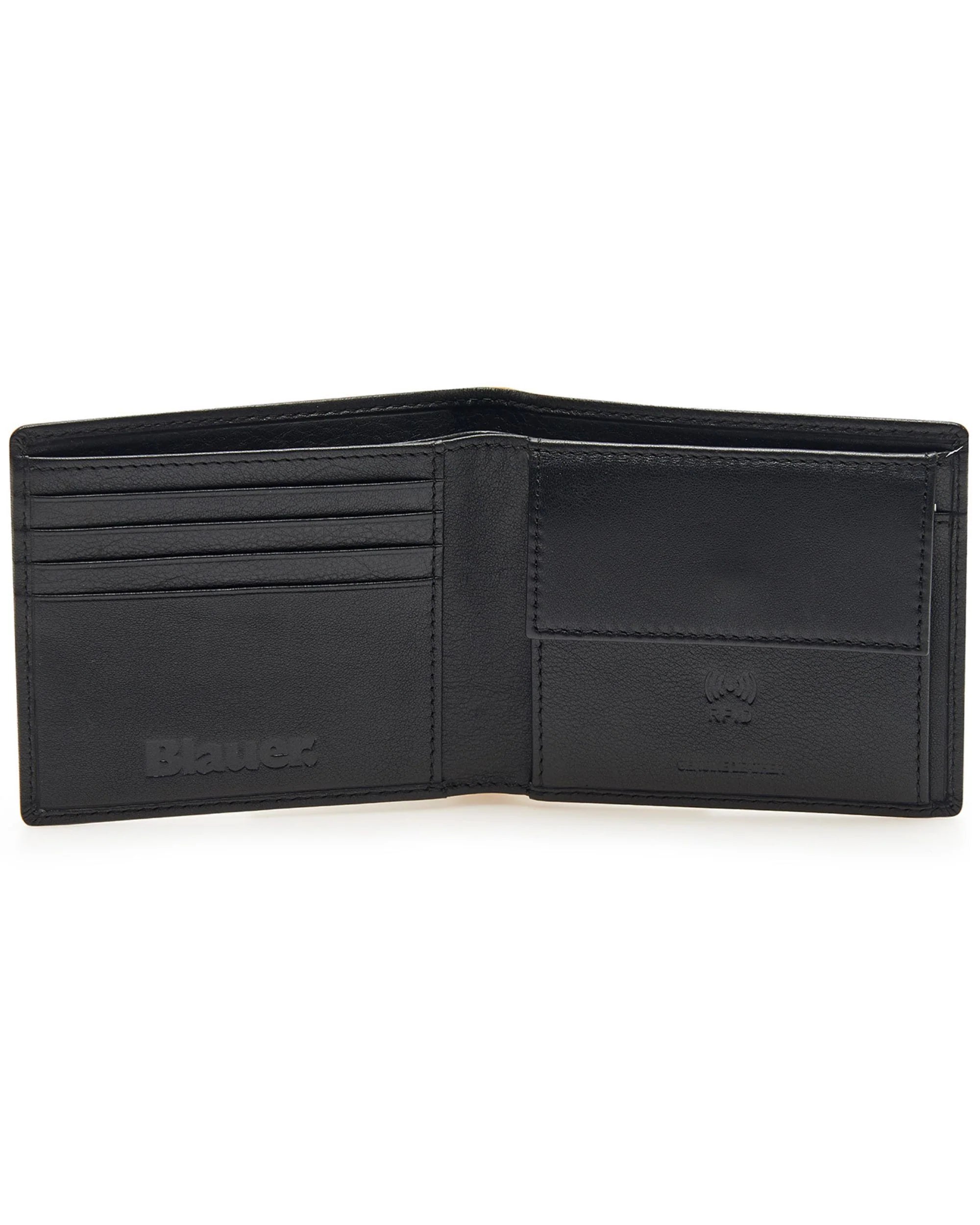 PORTAFOGLIO BLAUER COP PELLE