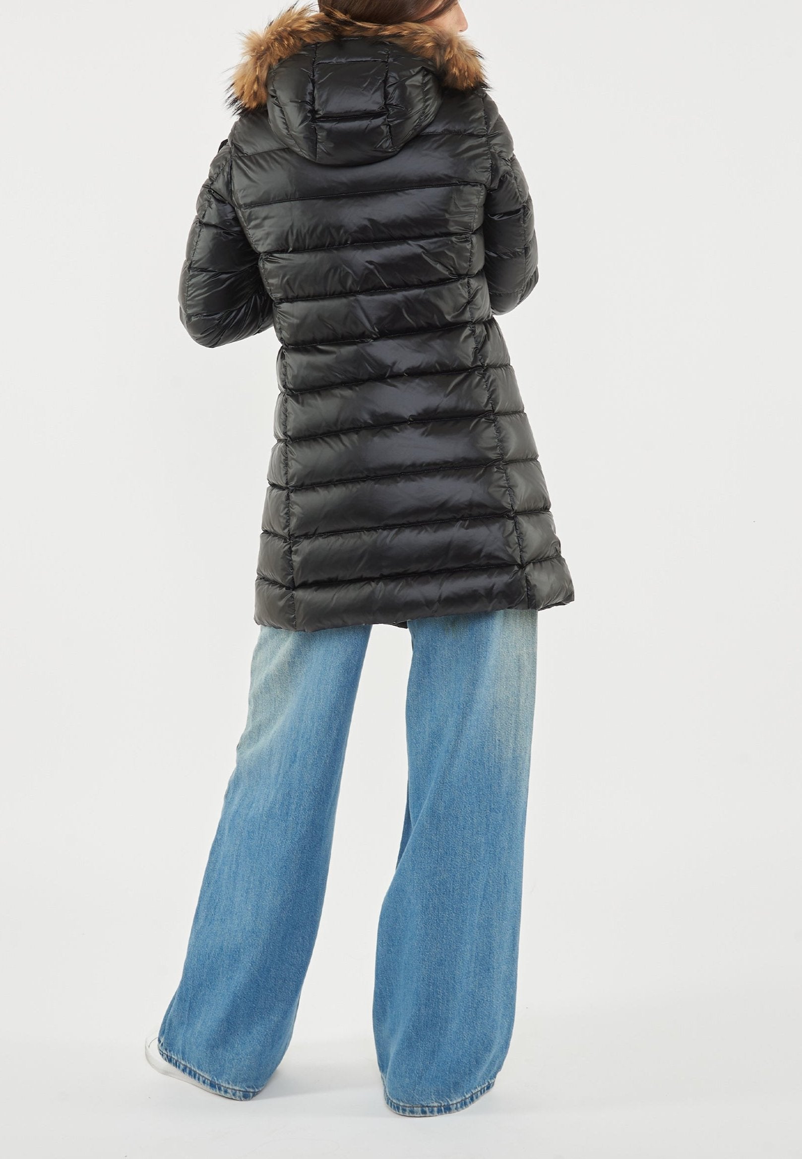 PIUMINO BLAUER LUNGO KRISTIN