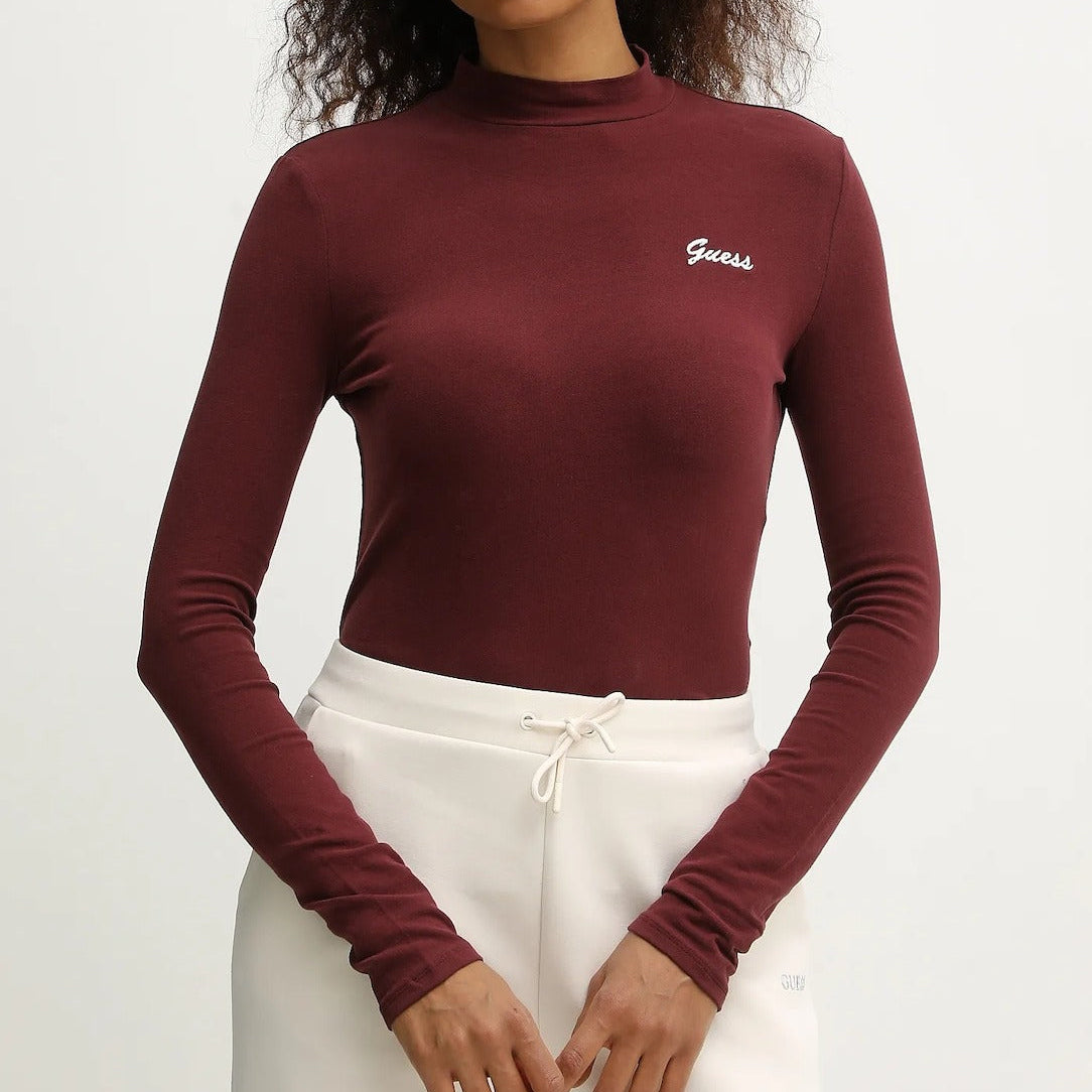 MAGLIA TOP GUESS ALBA COLLO ALTO