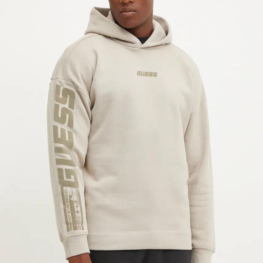 FELPA GUESS OVER CON CAPPUCCIO