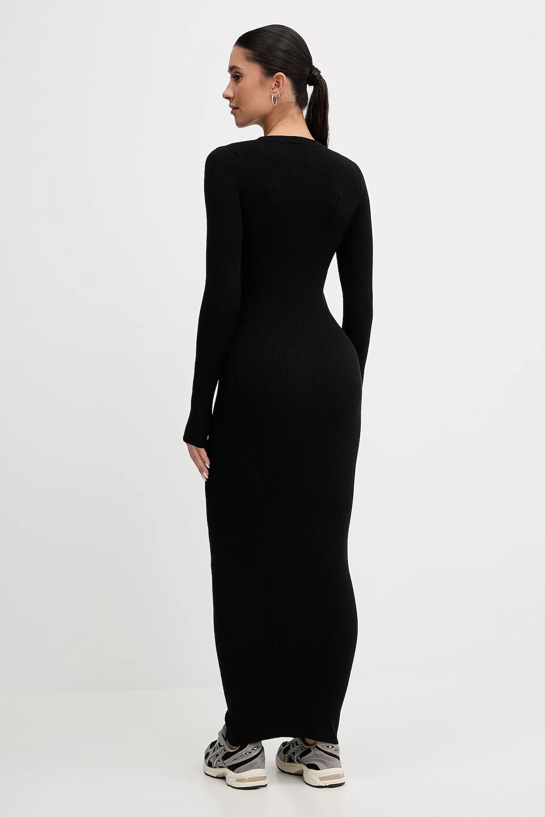 ABITO GUESS VESTITO LUNGO FLAMINIA ML RIBBED