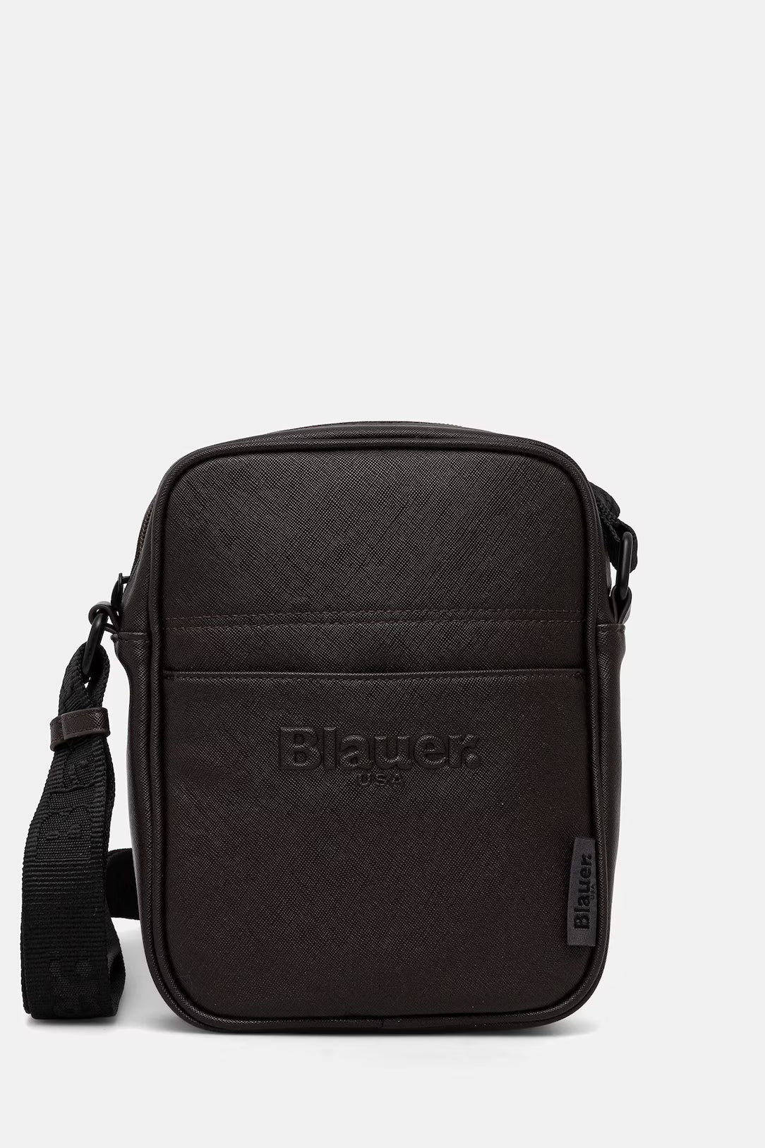 TRACOLLA BLAUER BORSELLO FORT PELLE MART. VEGAN 22X17X7