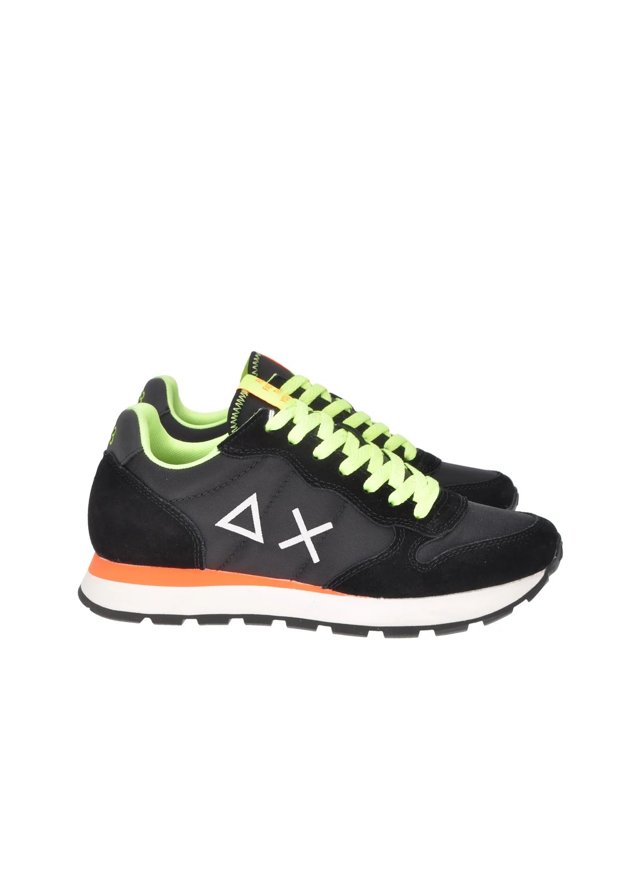 SCARPE SUN68 TOM FLUO NERO