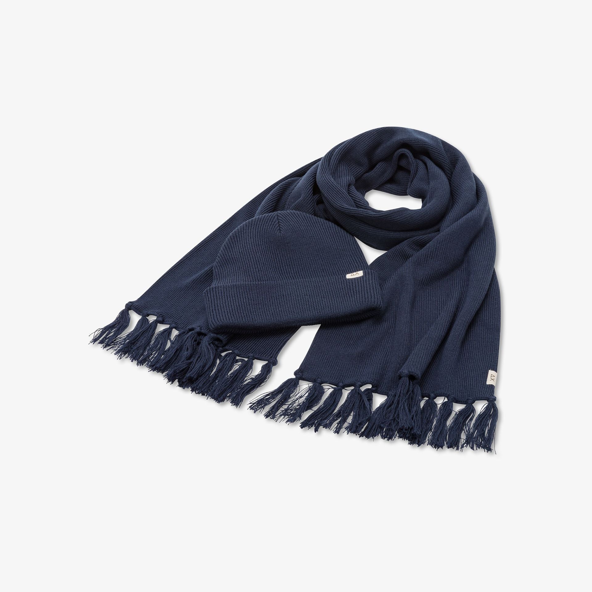 SET CAPPELLO E SCIARPA SUN68 COORDINATO