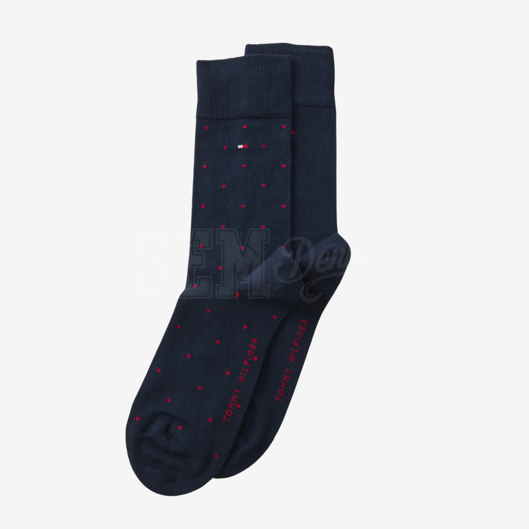 CALZE TOMMY HILFIGER 2 PAIA DOT