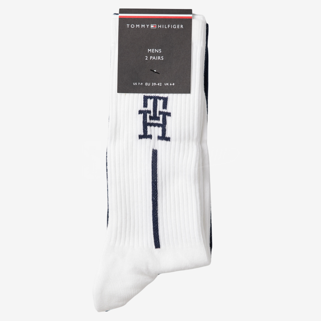CALZE TOMMY HILFIGER 2 PAIA MONOGRAM