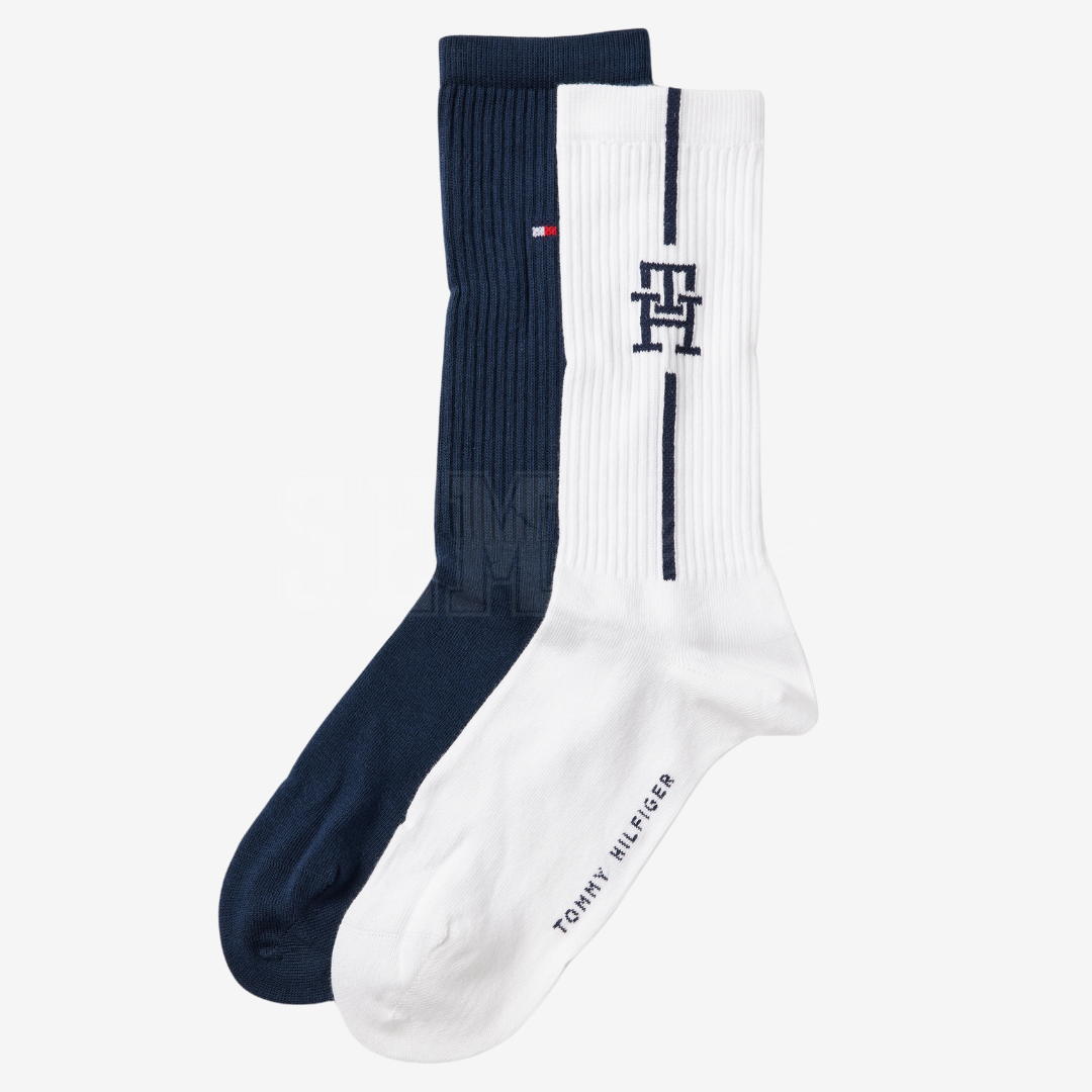 CALZE TOMMY HILFIGER 2 PAIA MONOGRAM