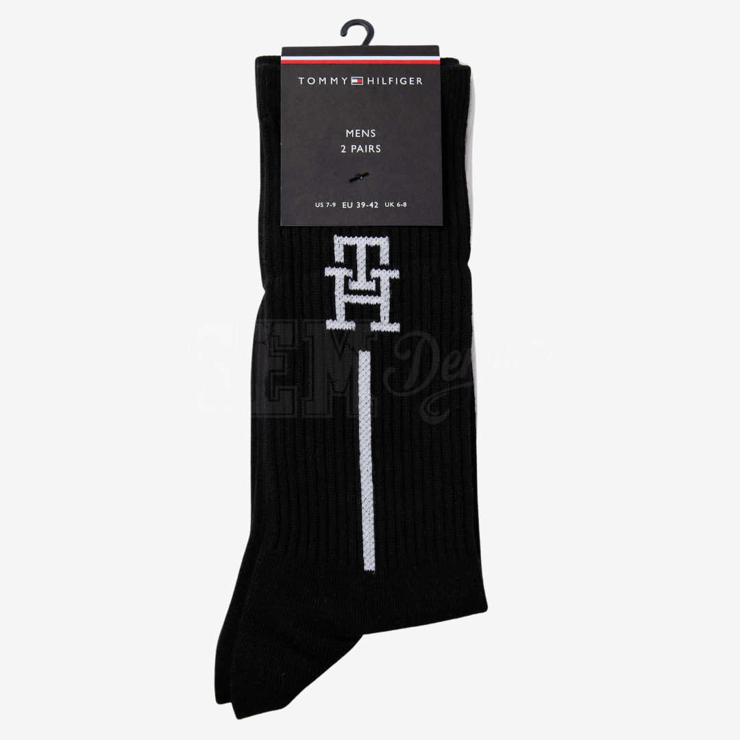 CALZE TOMMY HILFIGER 2 PAIA MONOGRAM