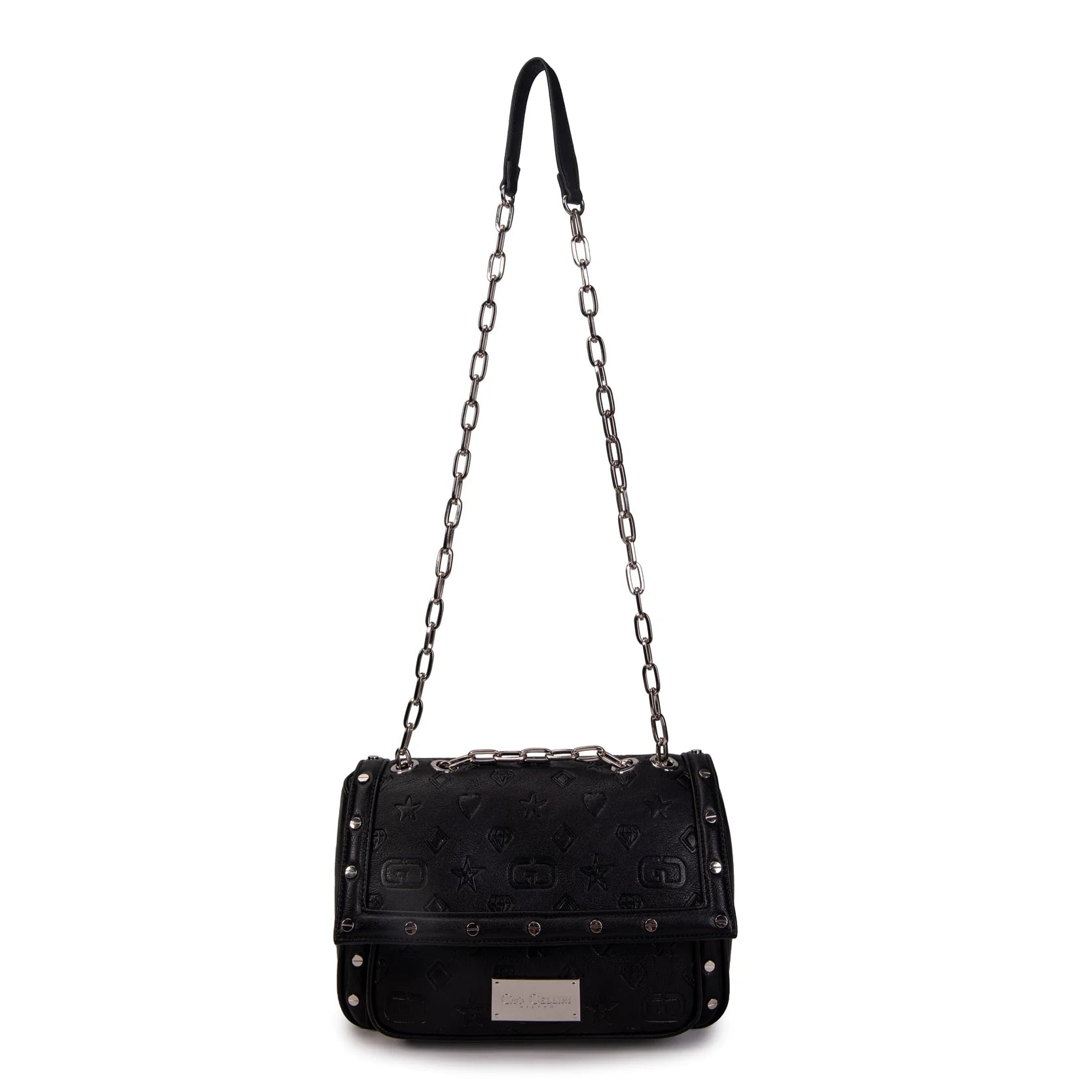 BORSA GIO CELLINI CHARLIE M TRACOLLA LOGO