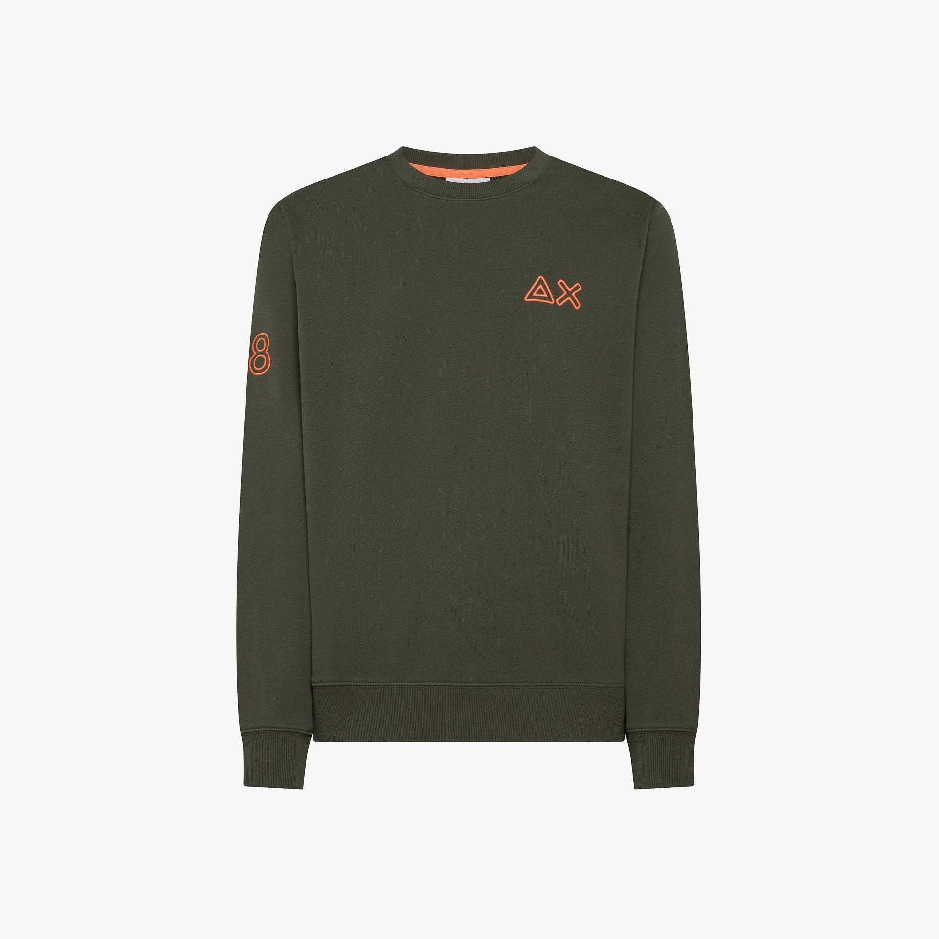 FELPA SUN68 GIROCOLLO BASIC FLEECE