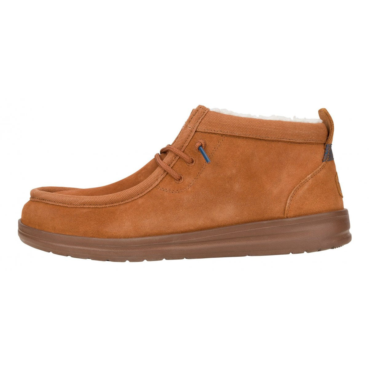 MOCASSINO HEY DUDE WALLY MID GRIP WARMTH CAMMELLO