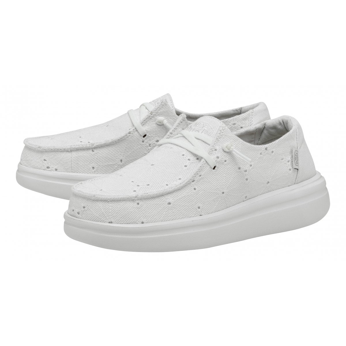 MOCASSINO HEYDUDE WENDY RISE W SANGALLO BIANCO