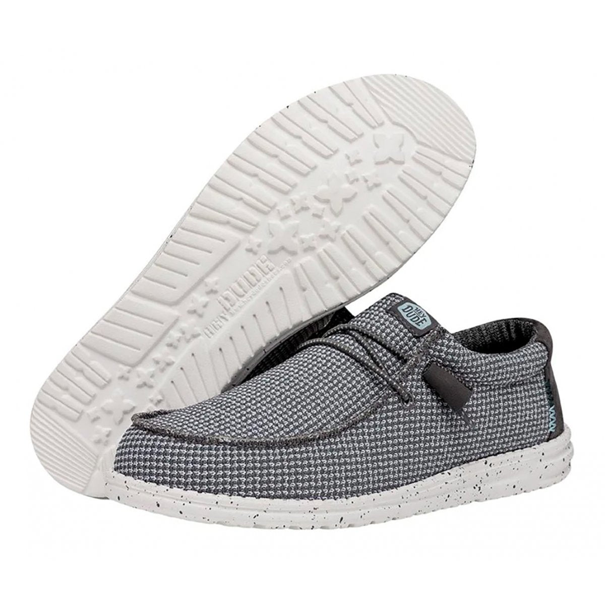 MOCASSINO HEYDUDE WALLY SPORT MESH GRIGIO/MARRONE