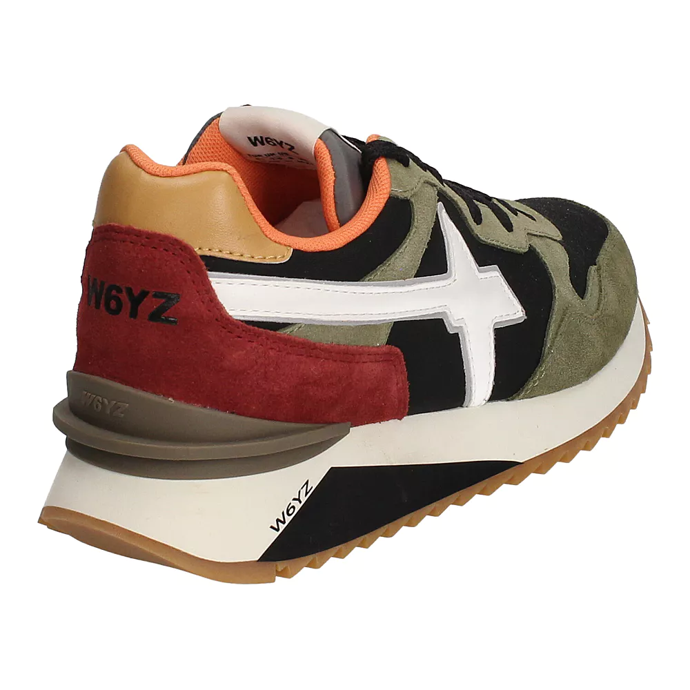 SCARPE WIZZ JUST SAY WIZZ  YAK-M. MILITARE-BLACK-GRANATA