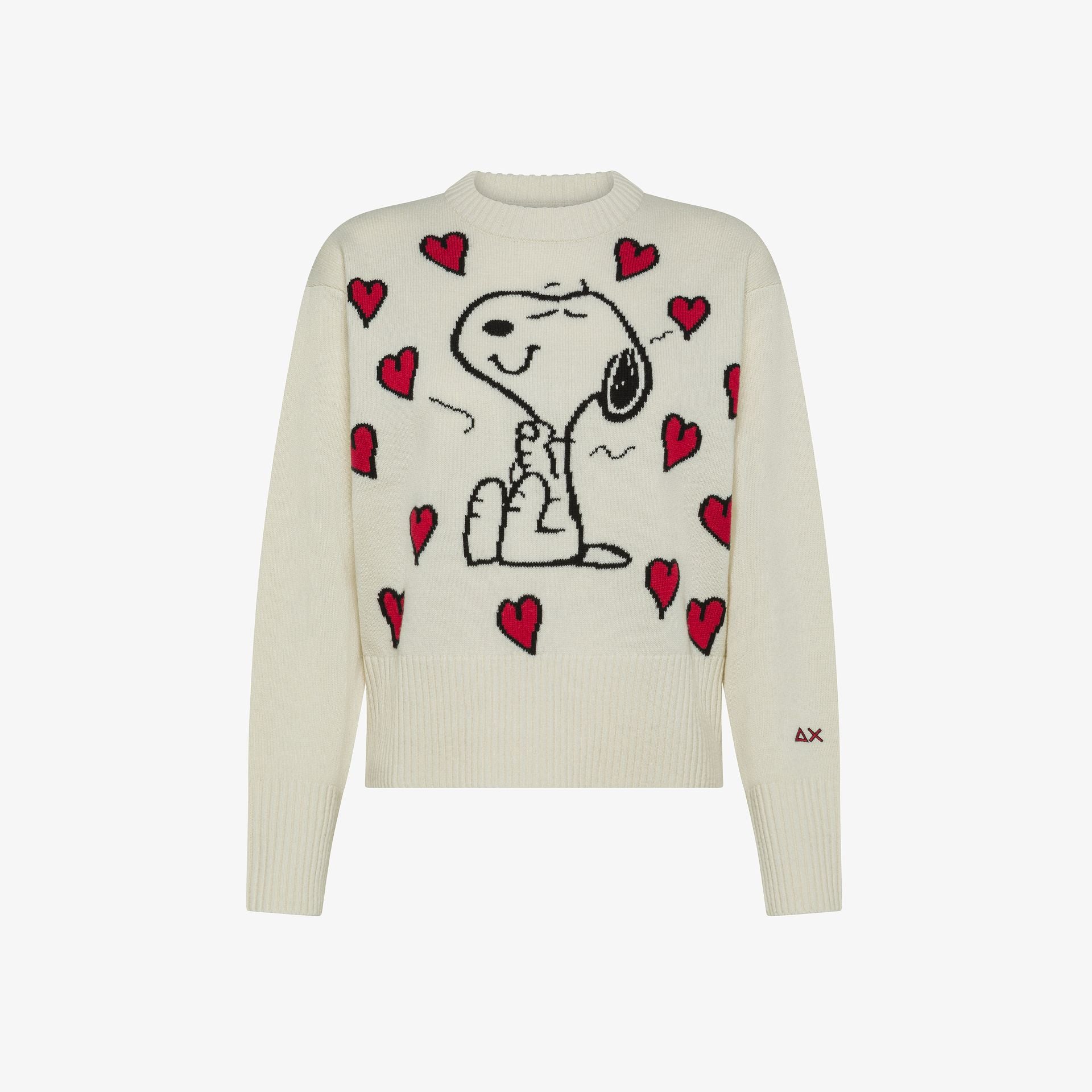 MAGLIONE SUN68 X PEANUTS W SNOOPY OVER SWEATER