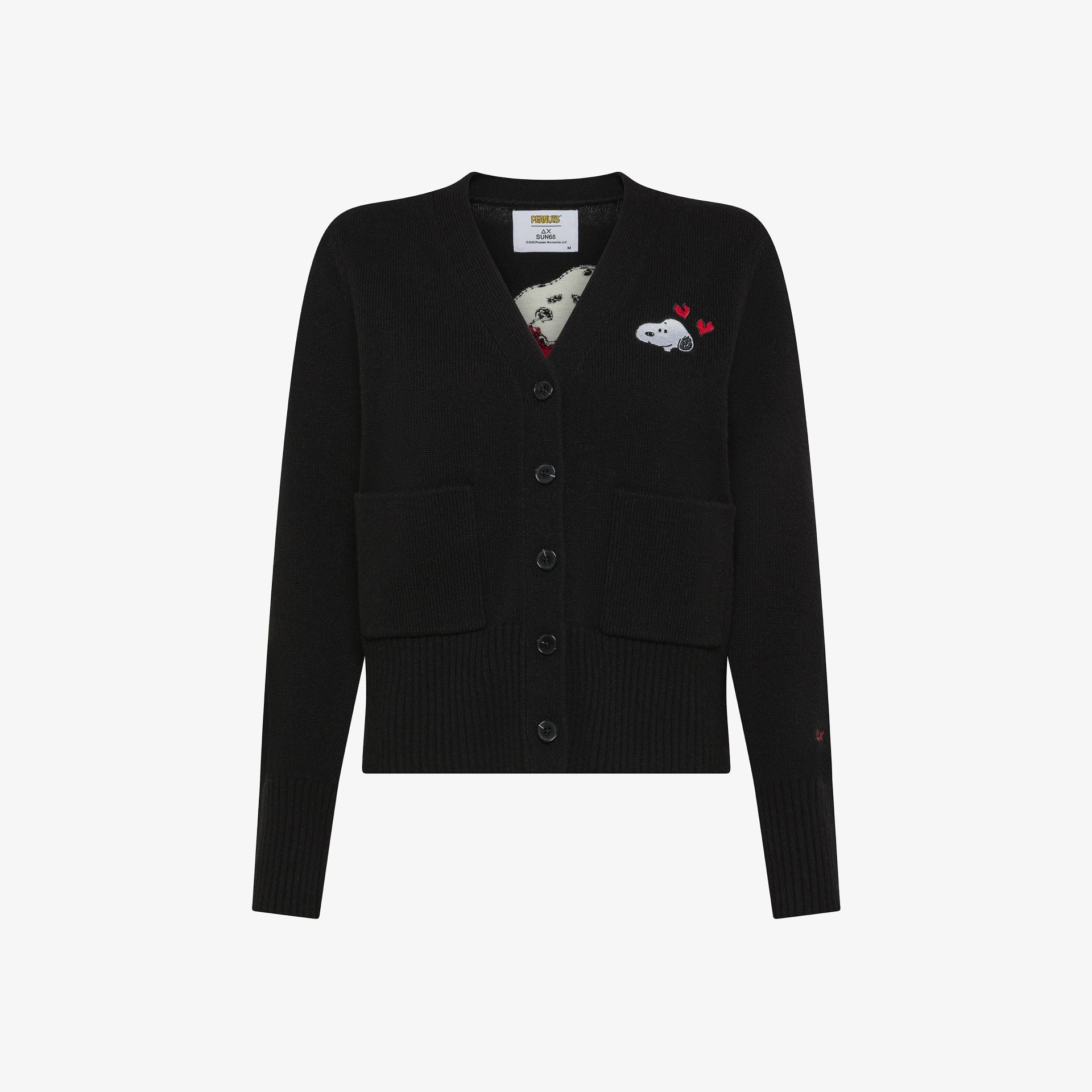 CARDIGAN SUN68 X PEANUTS W SNOOPY OVER