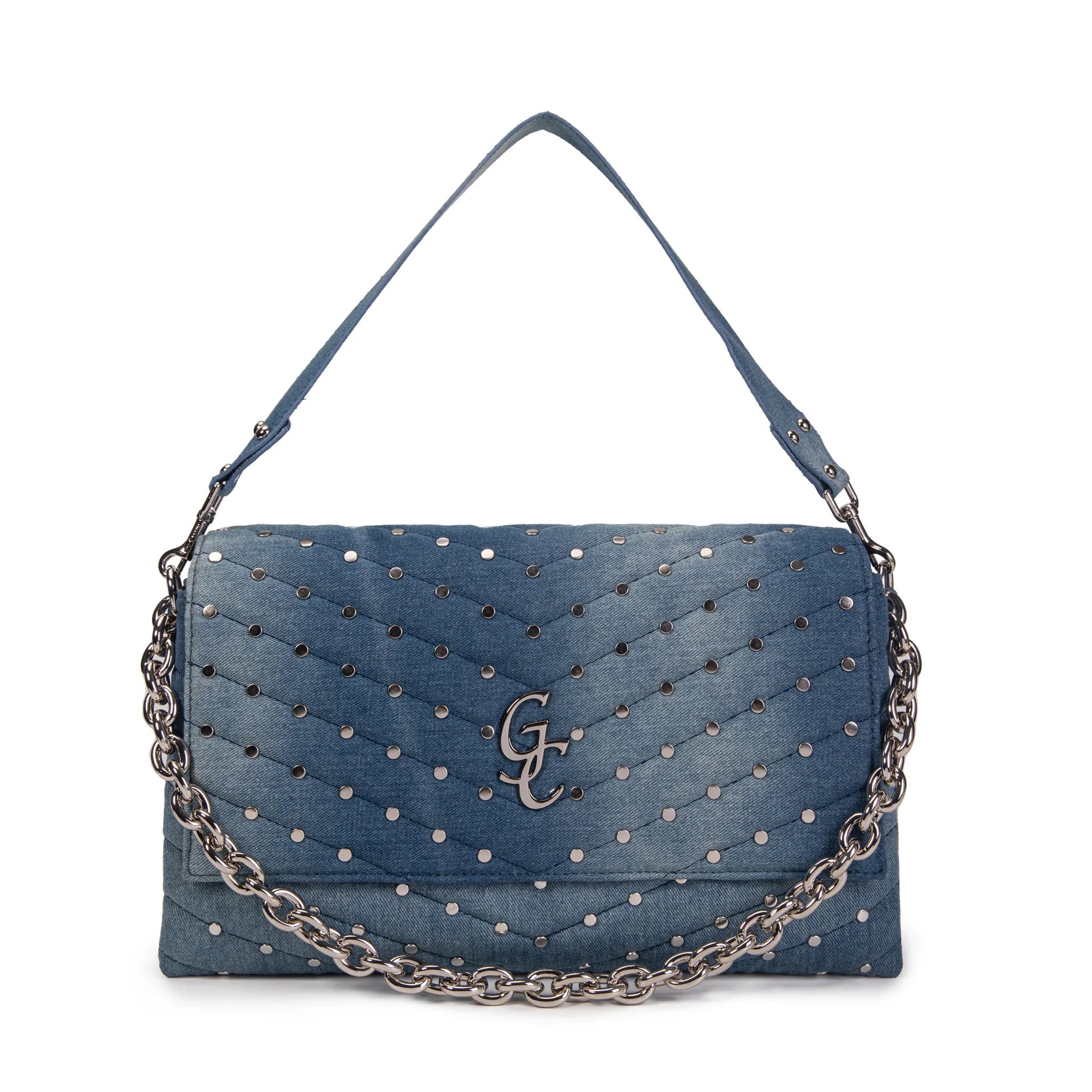 BORSA GIO CELLINI ANGELINA SPALLA TRIS MICRO STUDS