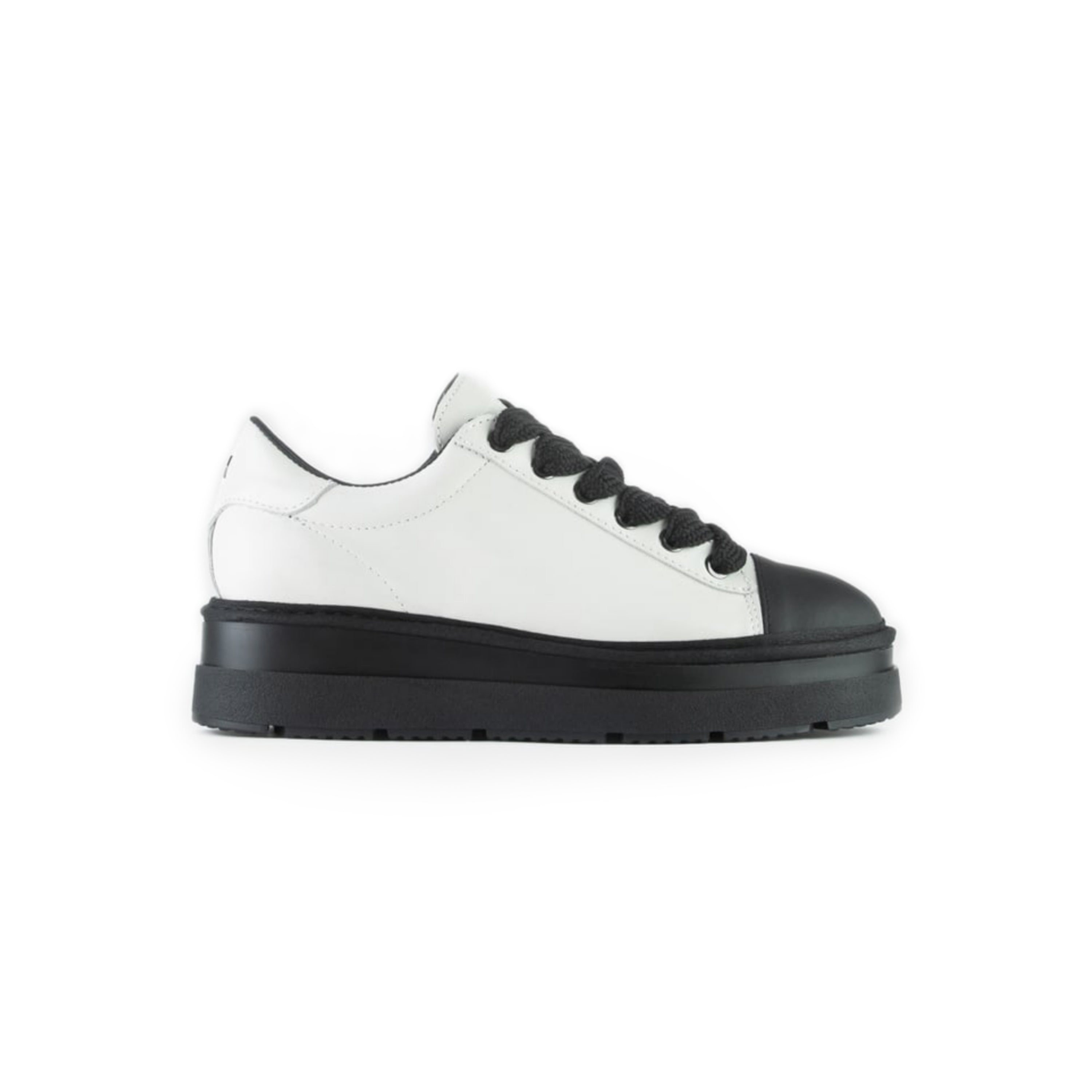 SNEAKERS PANCHIC P89 LACE UP PELLE IVORY