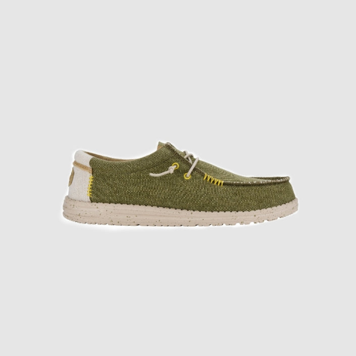 MOCASSINO HEYDUDE WALLY COASTINE JUTE VERDE