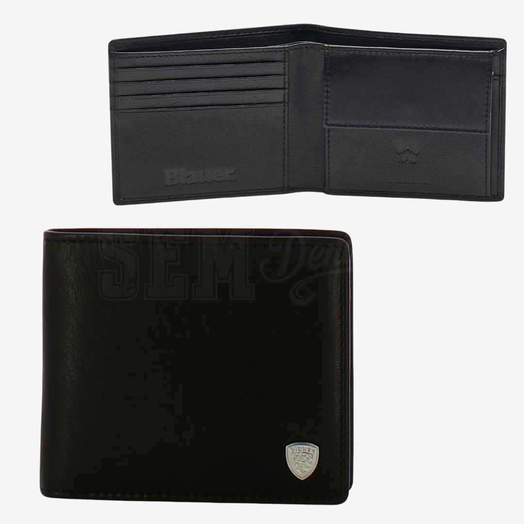 PORTAFOGLIO BLAUER COP PELLE