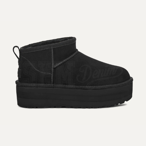 STIVALI UGG CLASSIC ULTRA MINI PLATFORM BLACK