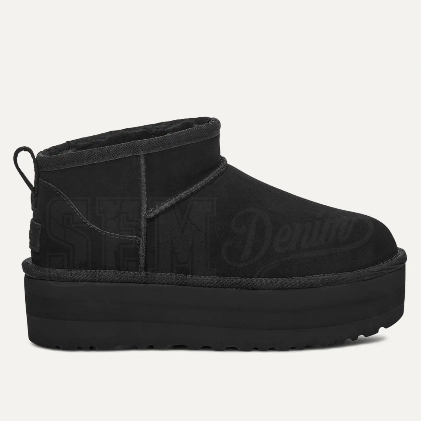 STIVALI UGG CLASSIC ULTRA MINI PLATFORM BLACK