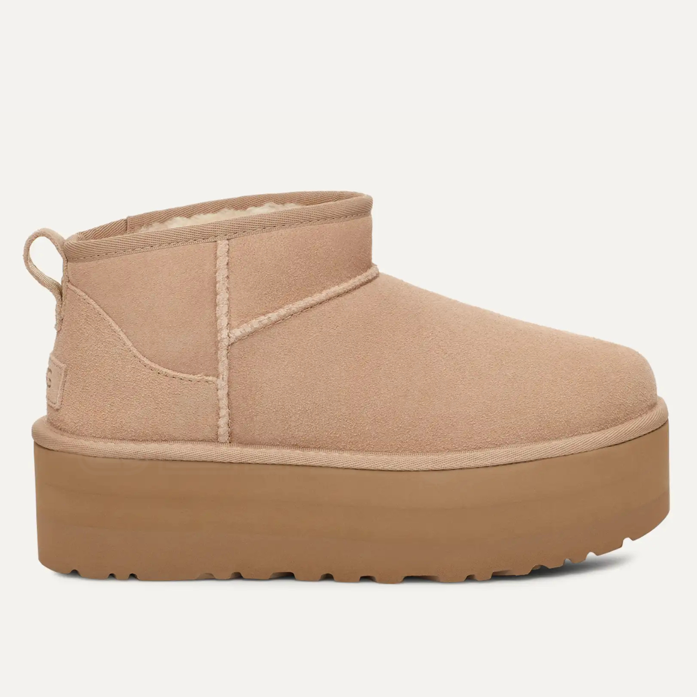 STIVALI UGG CLASSIC ULTRA MINI PLATFORM SAND