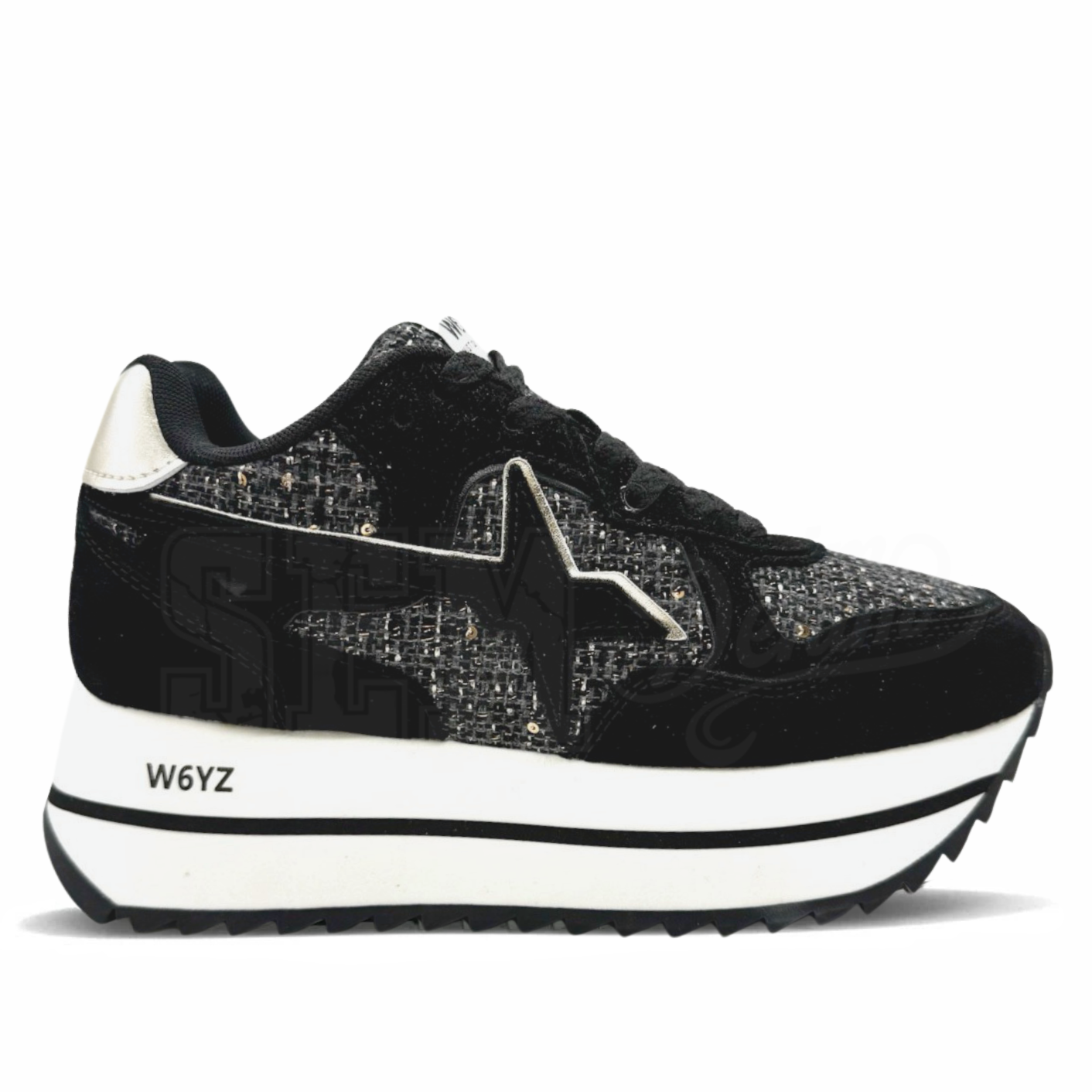 SCARPE WIZZ JUST SAY WIZZ DEVA-W. BLACK BONE