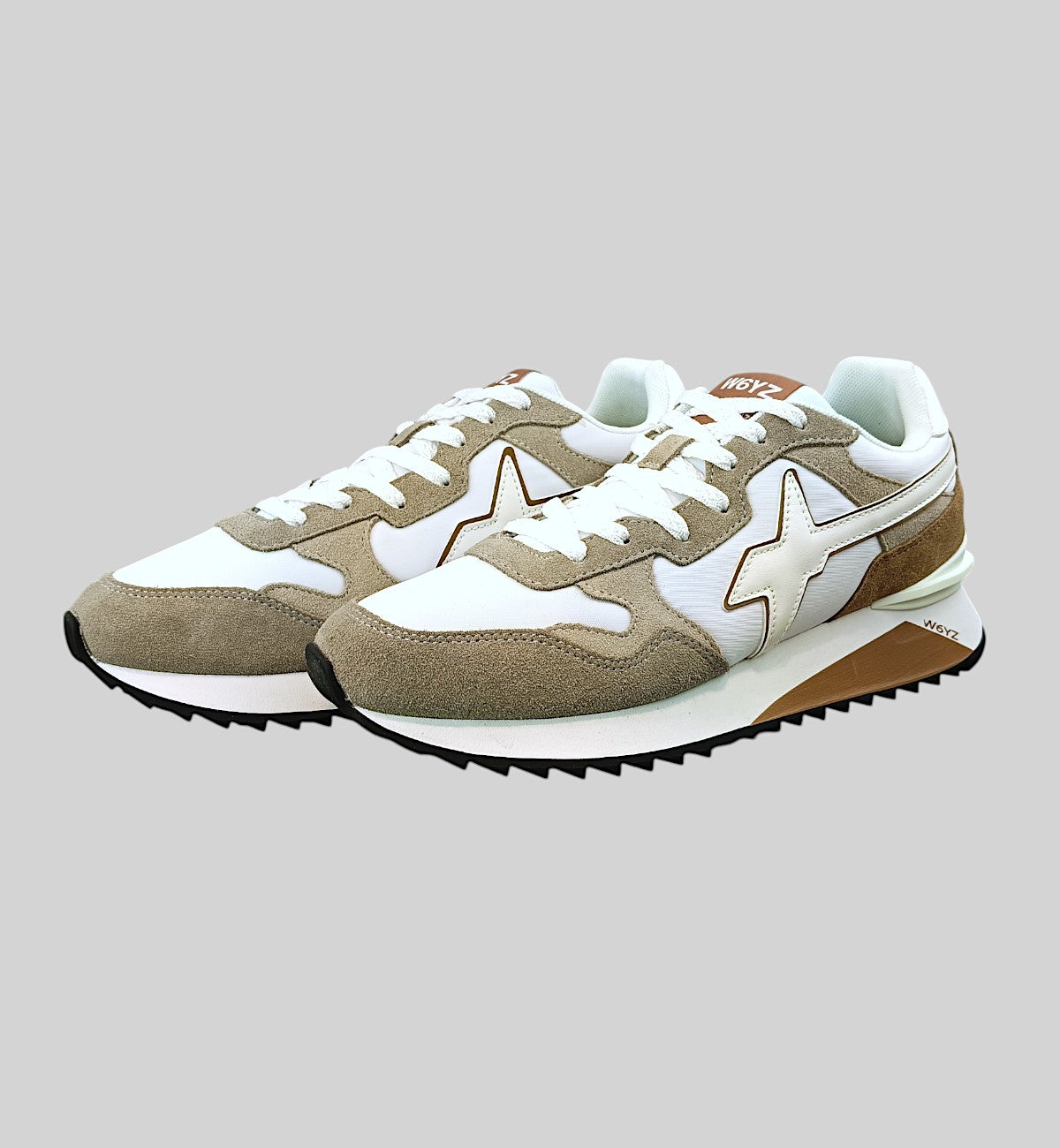 SCARPE WIZZ W6YZ YAK M TAUPE BIANCO