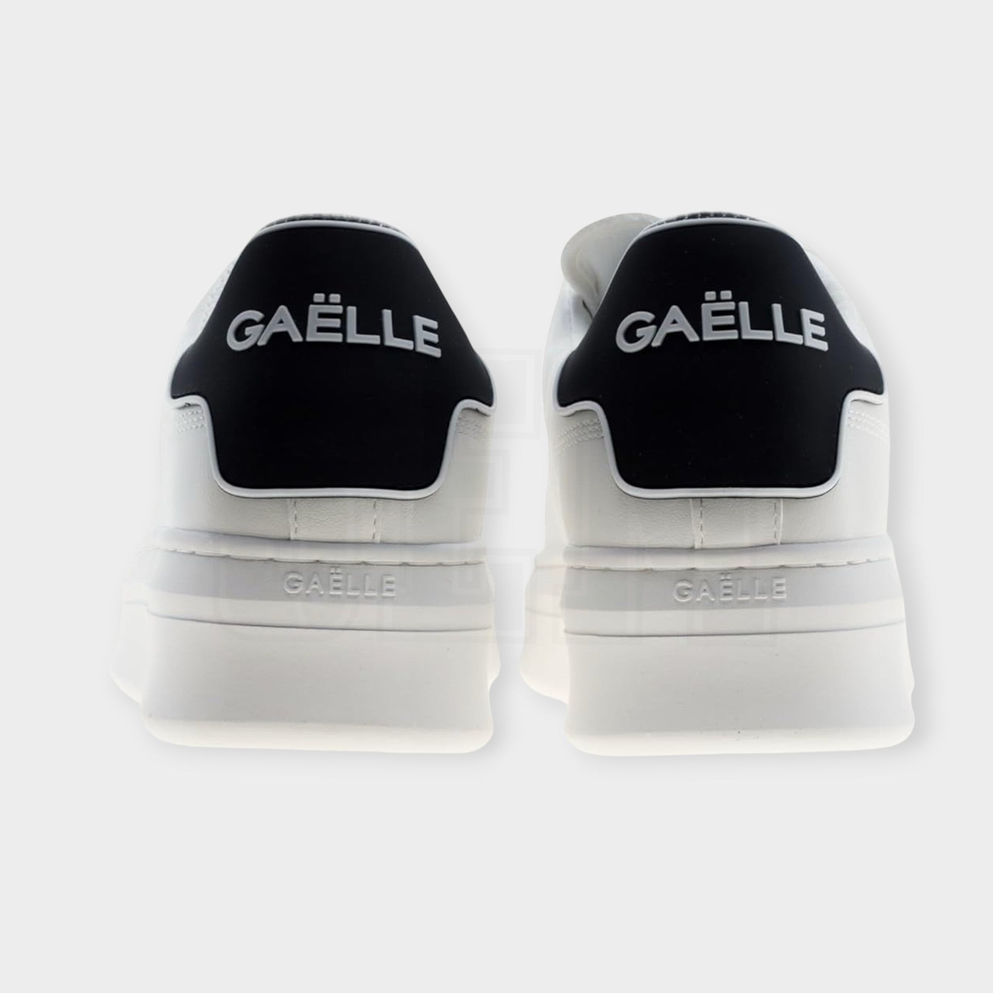 SCARPE GAELLE PARIS ADDICT IN ACTION LEATHER BIANCO