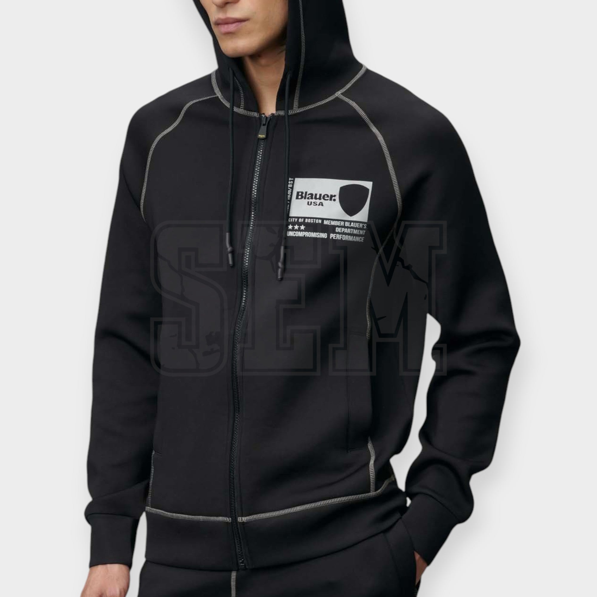 Felpa Neoprene Blauer Uomo Felpe Felpa Uomo Blauer Halborn In